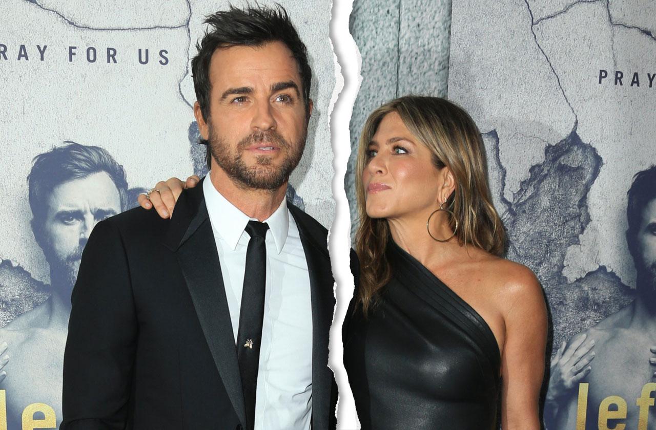 Justin Theroux & Jennifer Aniston at the 2017 Series Mania