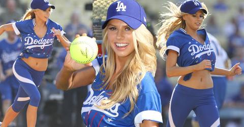 charlotte mckinney dogers game stars