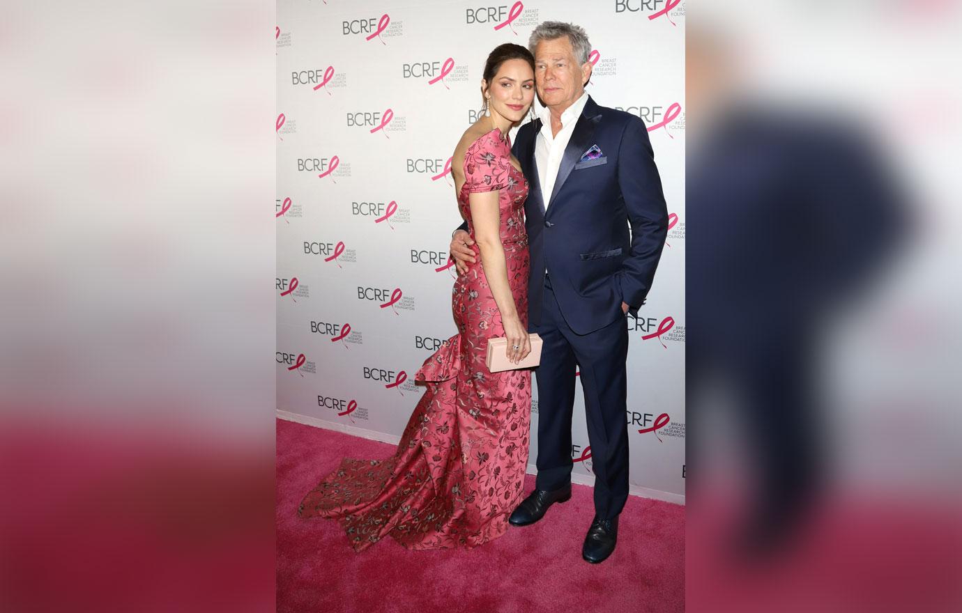 Katharine McPhee & David Foster: PDA On Red Carpet Before Wedding