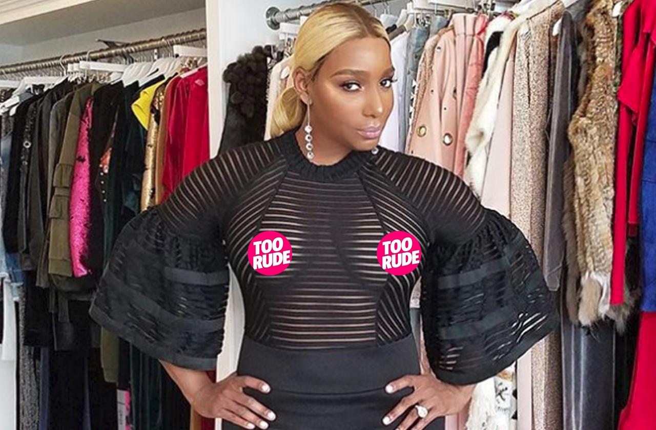 Nene leakes nipples