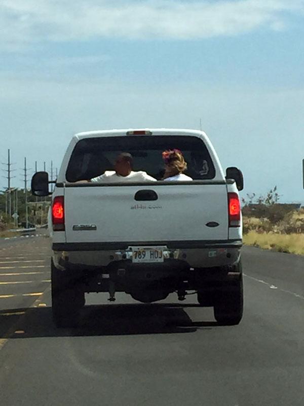 Beyonce & Jay Z Hawaiian Vacation Truck Ride