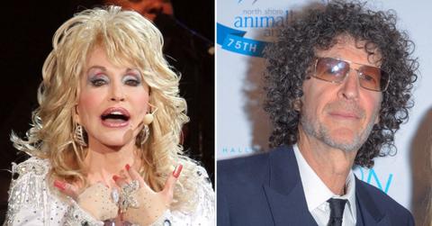 Photo of Dolly Parton, Howard Stern