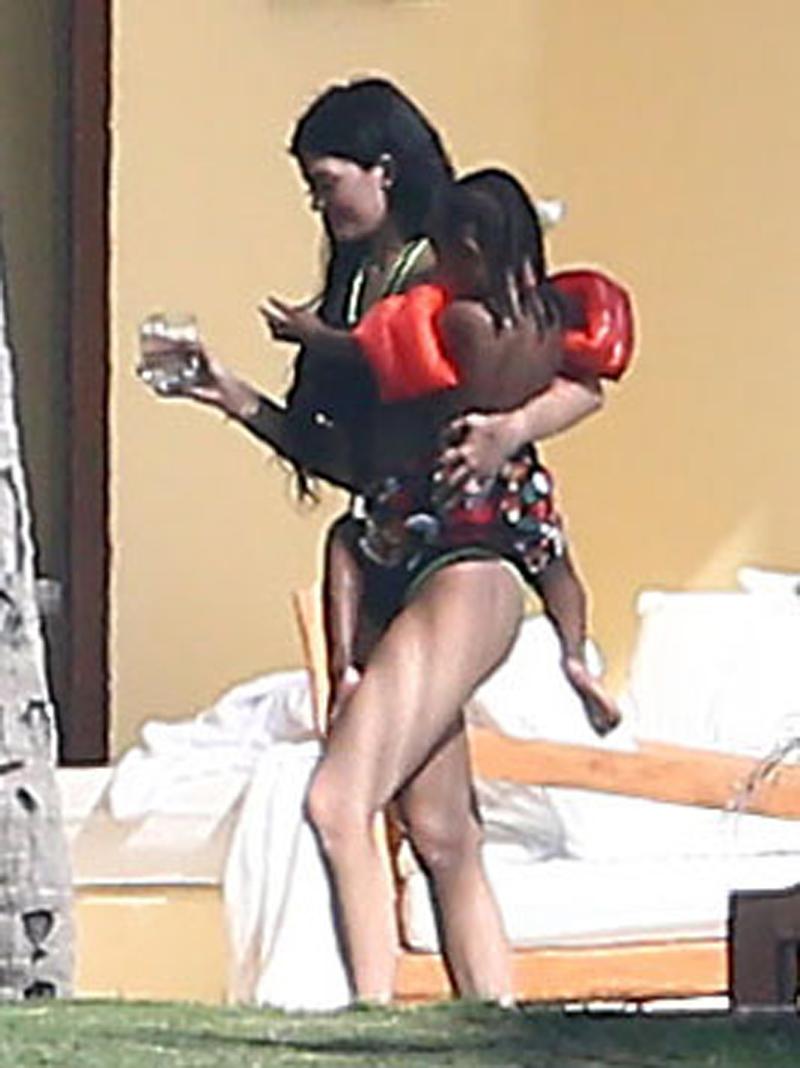 Kylie Jenner Tyga Mexico Bikini Beach King