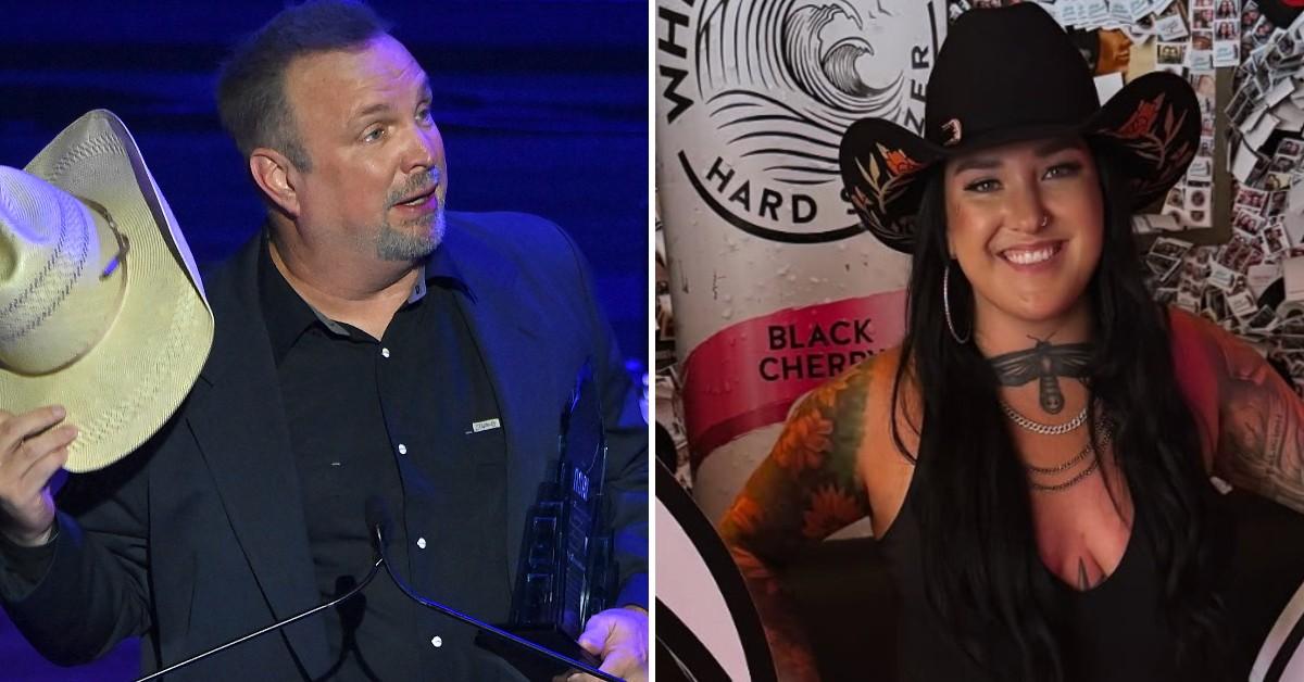 Split photo of Garth Brooks, Allie Colleen