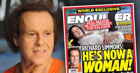 Richard Simmons Woman Sex Change The National ENQUIRER