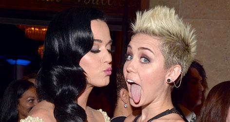 //katy perry miley cyrus pre grammy party