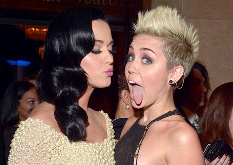 //katy perry miley cyrus pre grammy party