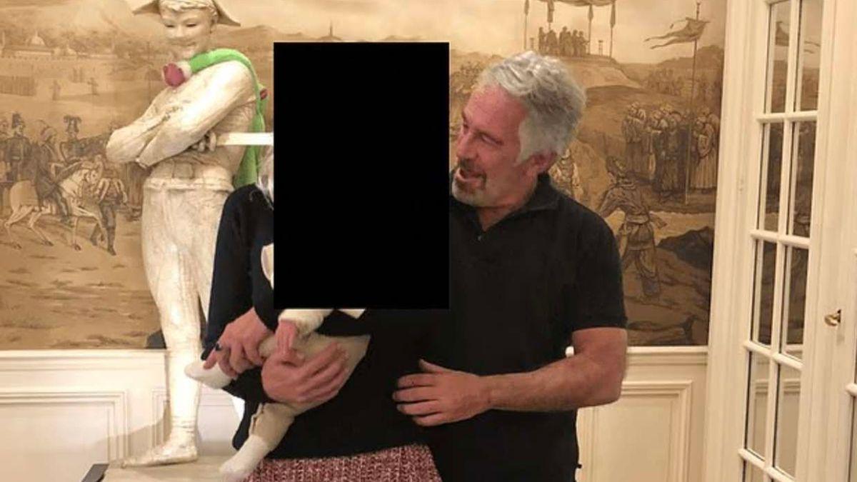 A photo of Jeffrey Epstein