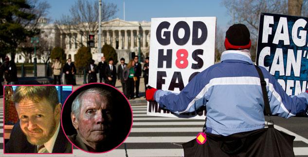 westboro baptist church building vandalism