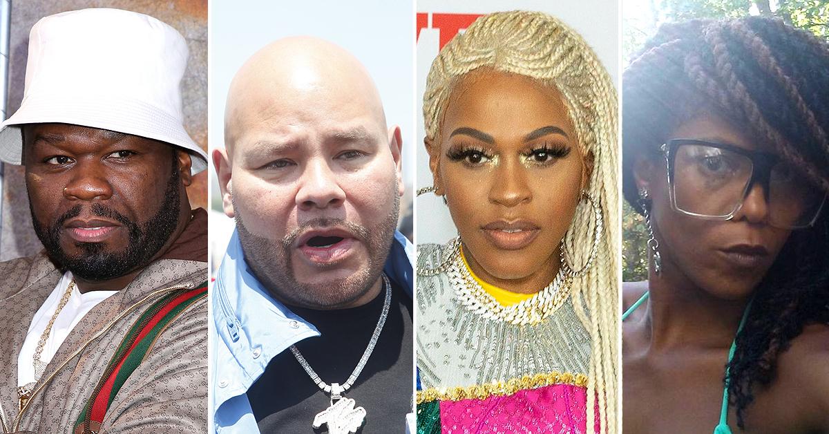 cent supports fat joe disrecpectful comment calling females rappers lil mo vita