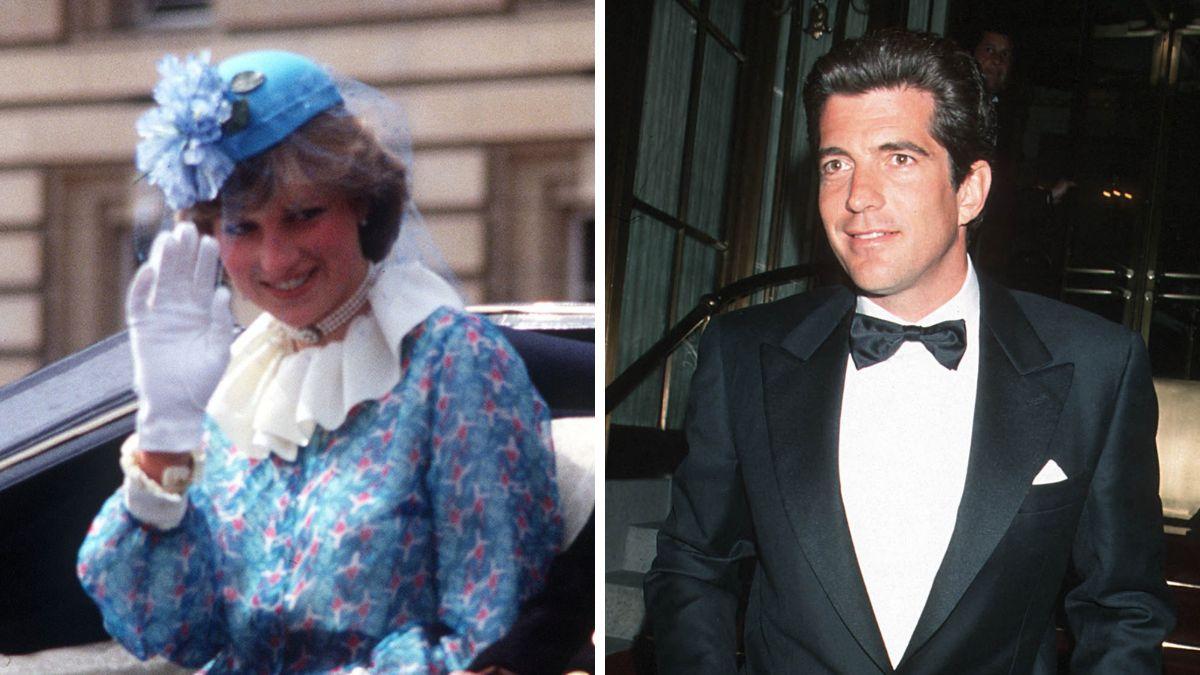 Photo of Princess Diana, John F. Kennedy Jr.