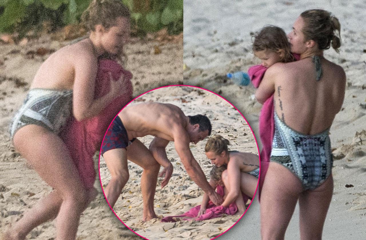 //Hayden Panettiere post rehab family vacation pp