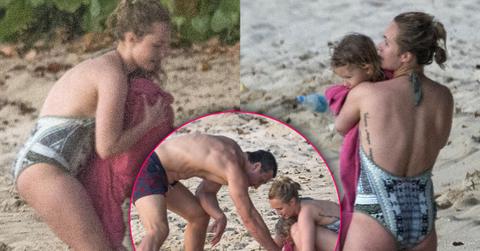//Hayden Panettiere post rehab family vacation pp