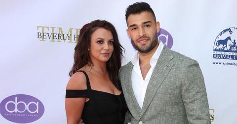 Britney Spears and Sam Asghari attend Daytime Beauty Awards Luncheon.