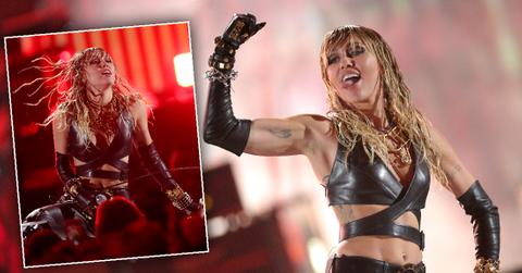 Miley Cyrus Performs After Kaitlynn Carter Split