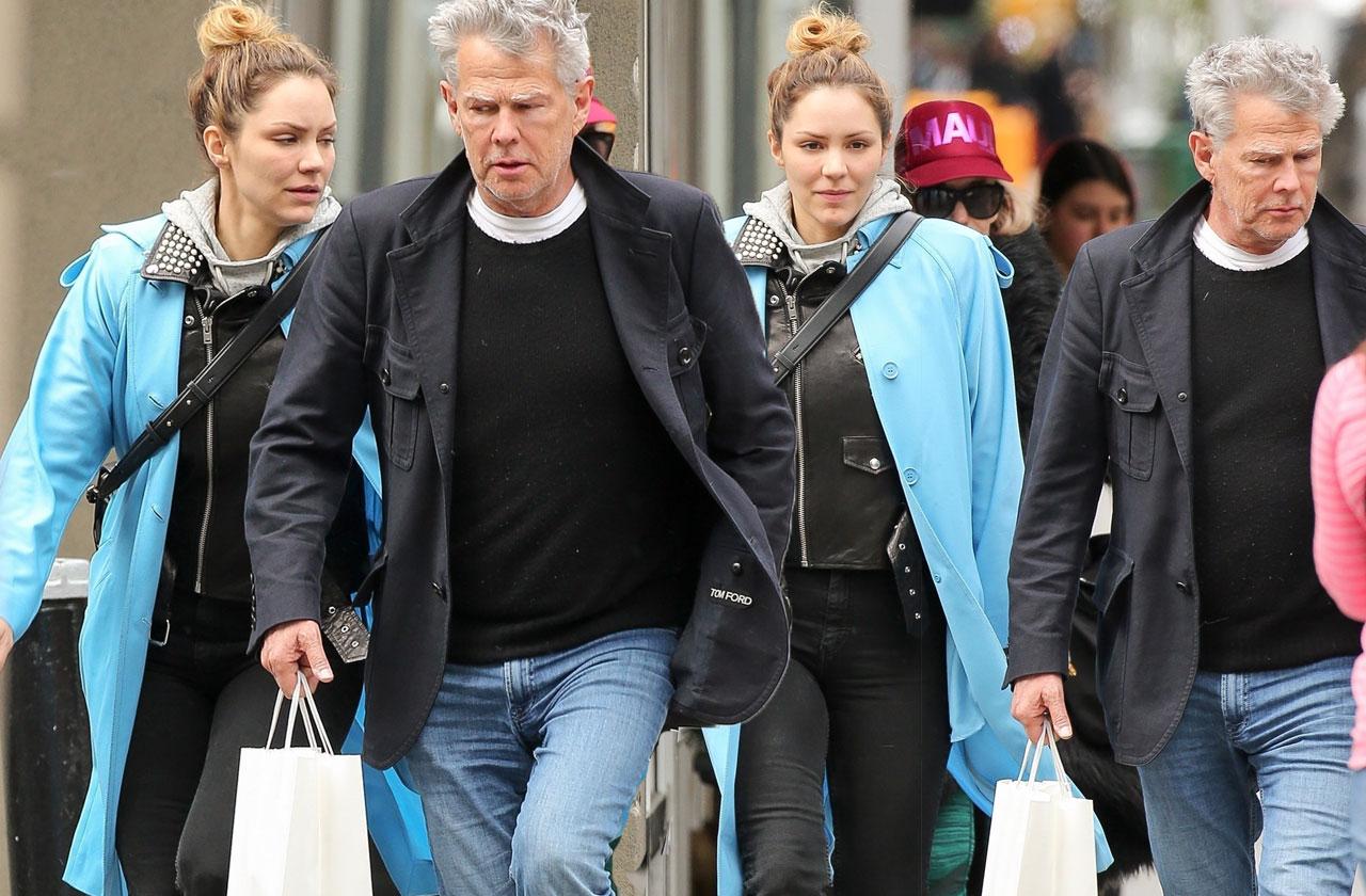 David Foster & Katharine McPhee Go On Grocery Shopping Date