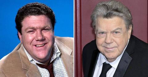 Split photo of George Wendt