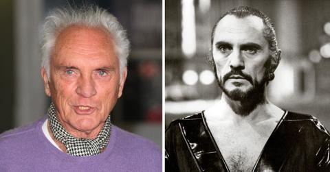 Composite photo of Terence Stamp
