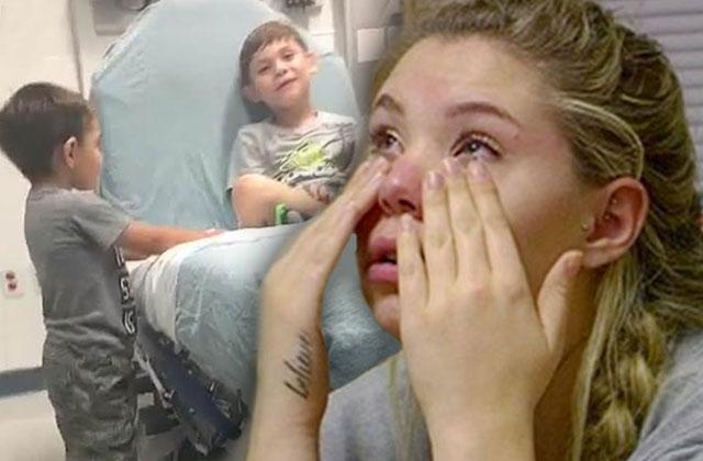 kailyn lowry son isaac hospitalized medical crisis