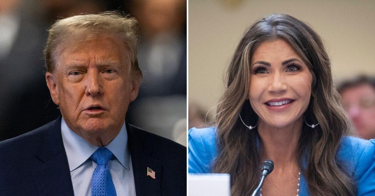 donald trump kristi noem admits killing puppy disgusting goat gun