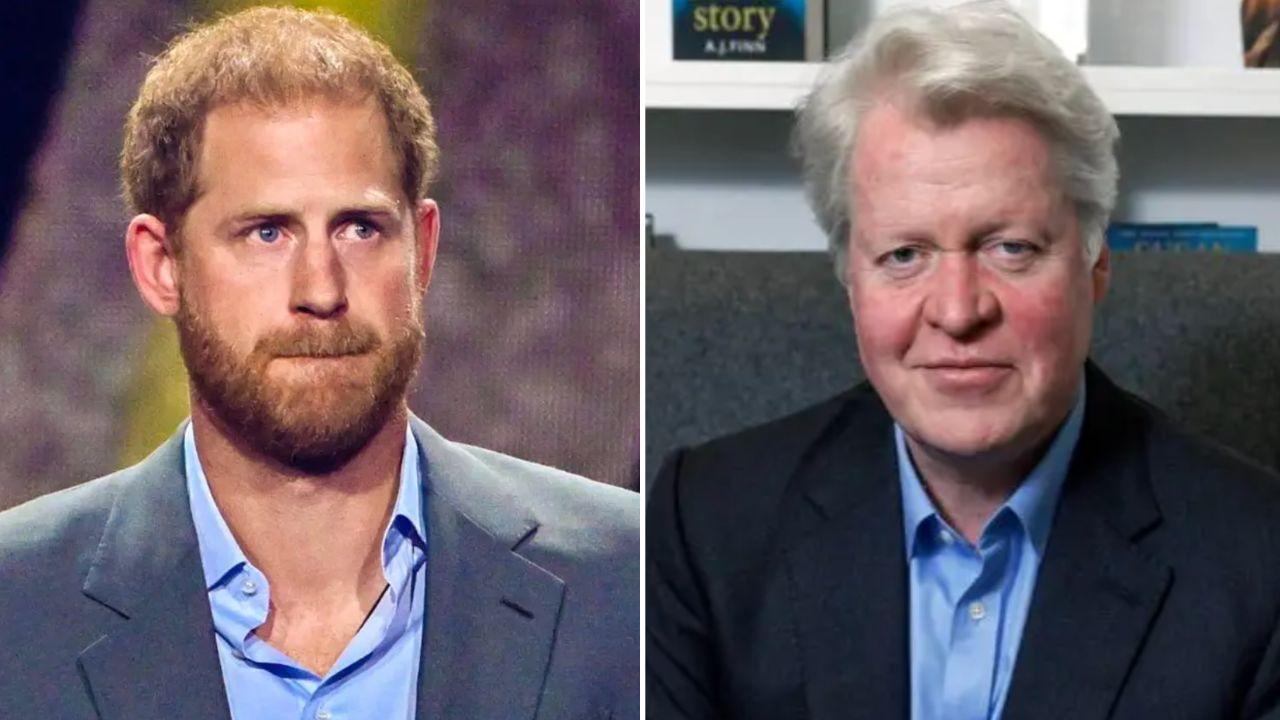Photo of Prince Harry and Charles Spencer