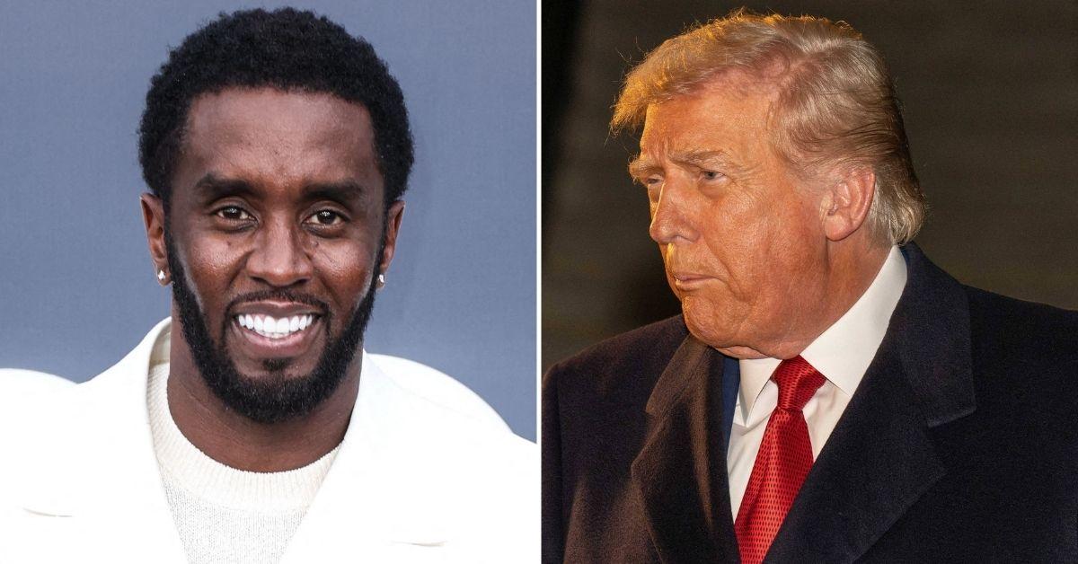 Composite photo of Sean 'Diddy' Combs and Donald Trump