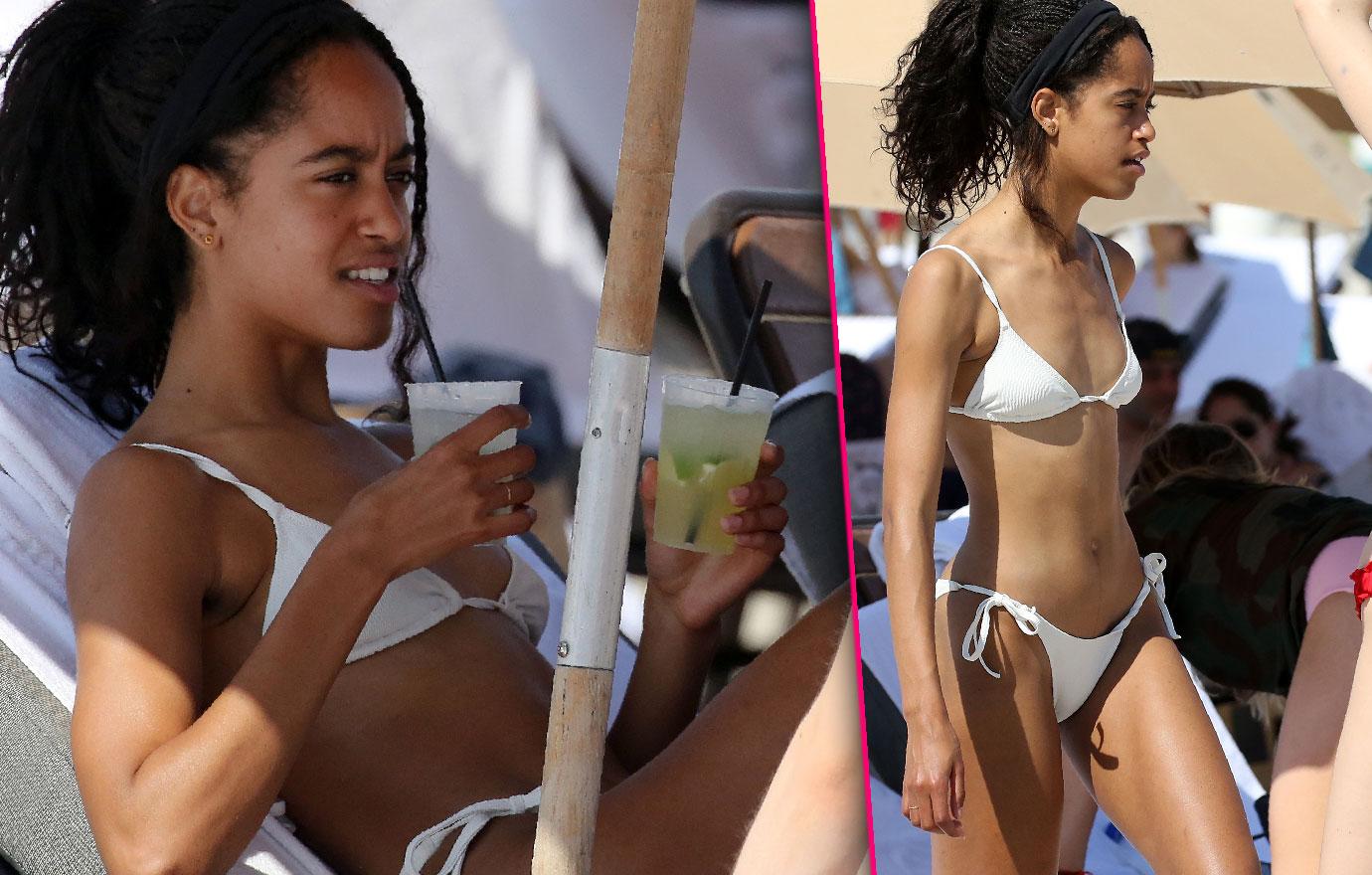 Malia Obama Reveals Bikini Body In Miami.