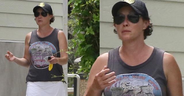 //shannen doherty exercises cancer battle pp