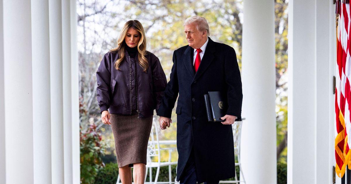 Photo of Melania and Donald Trump