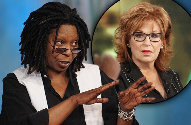 The View Whoopi Goldberg Joy Behar Fighting Show