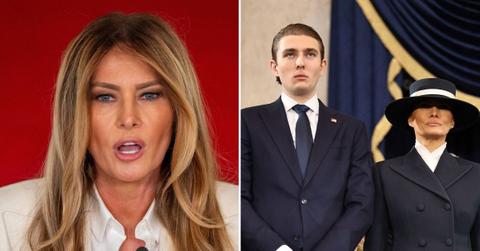 Photo of Melania Trump, Barron Trump