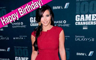 //kim kardashian birthday wenn