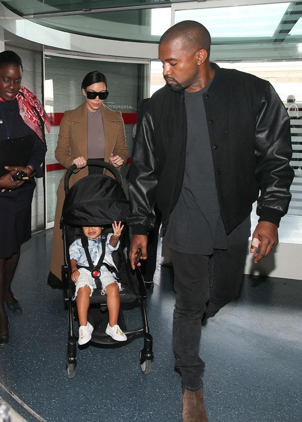 Kim Kardashian North West Photos