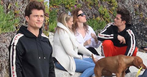 //orlando bloom women flirting malibu pp