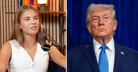 Photo of Kai and Donald Trump