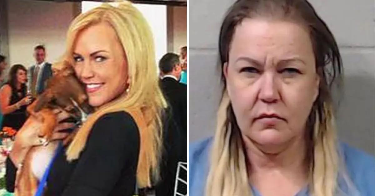 An ex-TV anchor has been accused of stabbing her 80-year-old mother to death while claiming self-defense in a chilling 911 call.