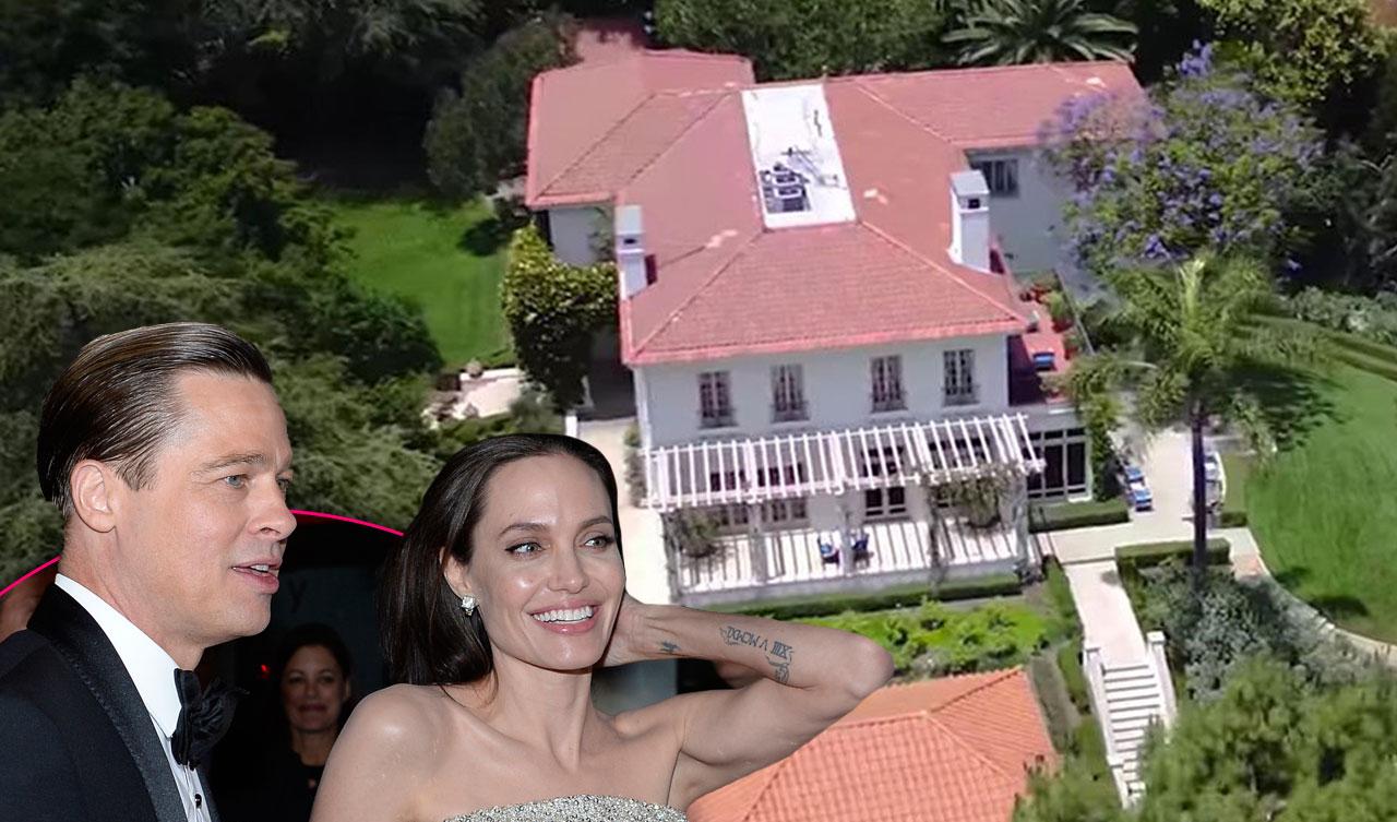 Angelina Jolie Wanted New Historic 25 Million Mansion To Be Near Brad Pitt