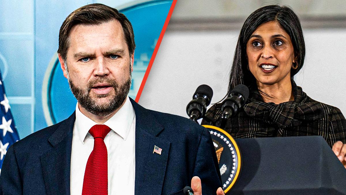 picture of J.D. Vance and Usha Vance