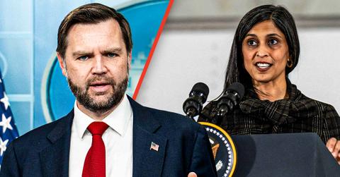 picture of J.D. Vance and Usha Vance