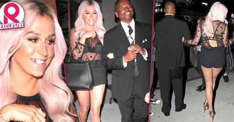 //kesha stumbles creates scene la restaruant crossroads wide