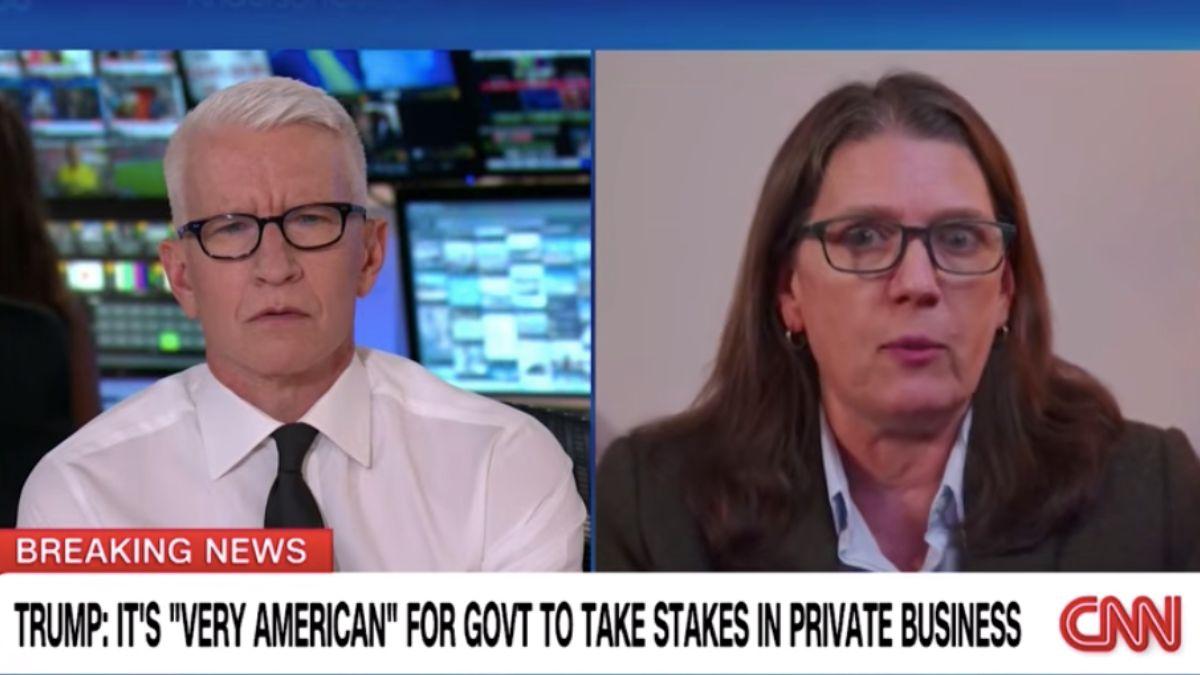 picture of Anderson Cooper and Mary Trump