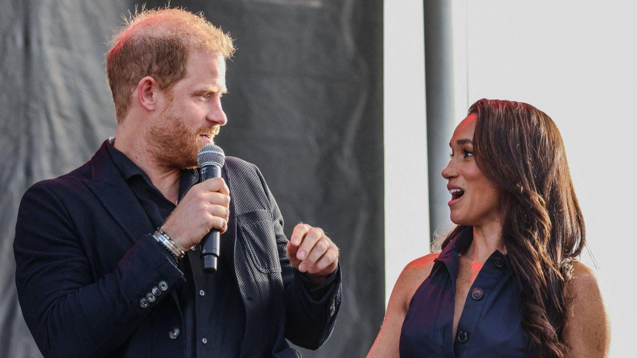 Photo of Prince Harry and Meghan Markle