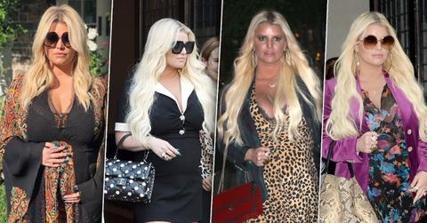 Jessica Simpson Pregnant Baby Bump Photos