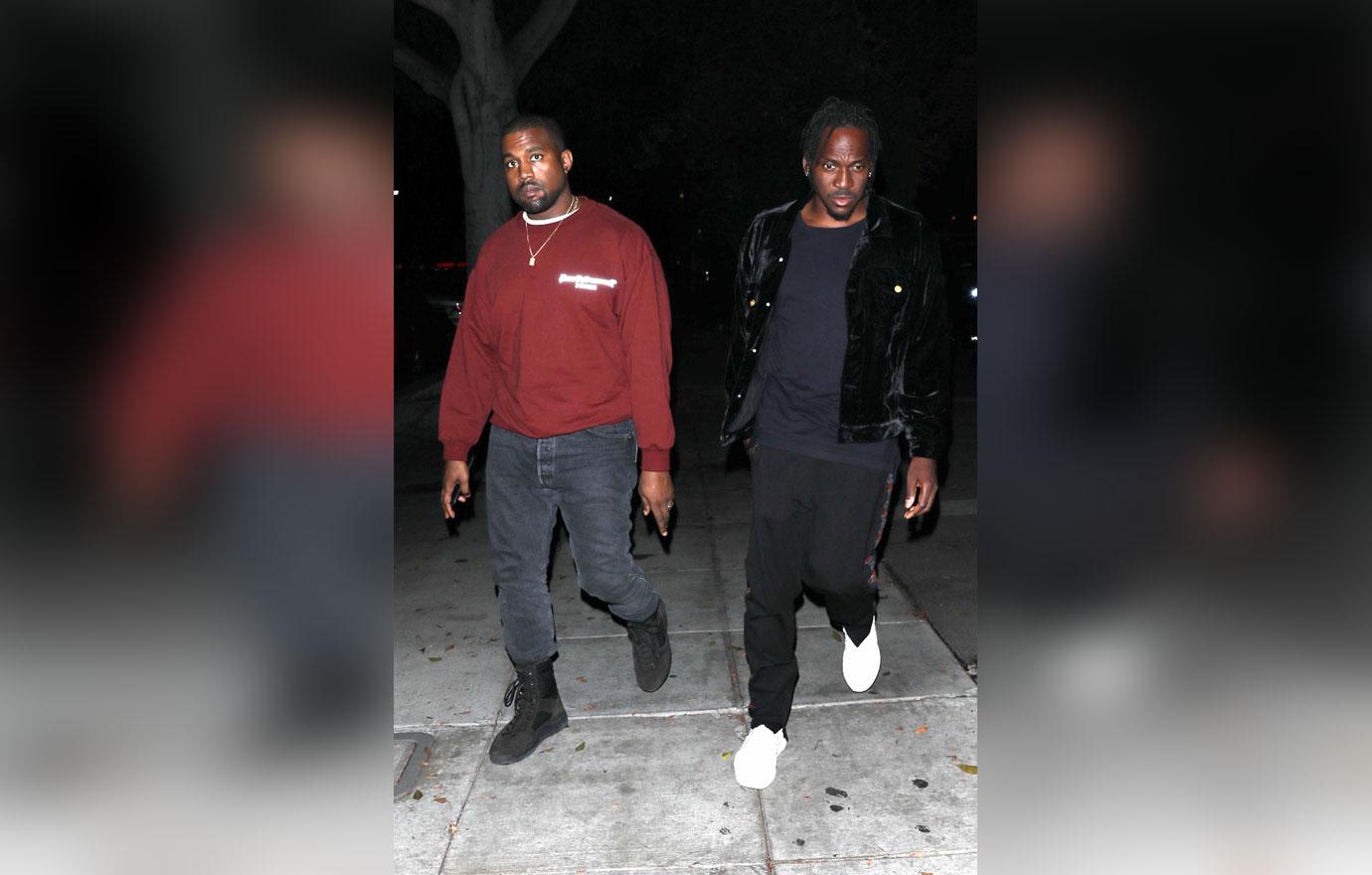 //Kanye west sofia richie dinner date