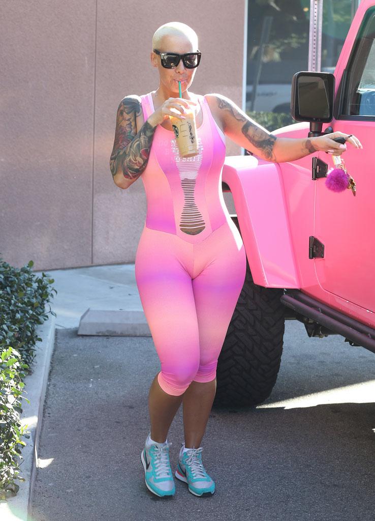 Amber Rose Kanye West Scott Disick