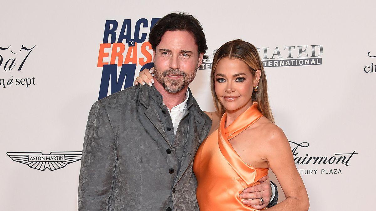 Photo of Denise Richards and Aaron Phypers