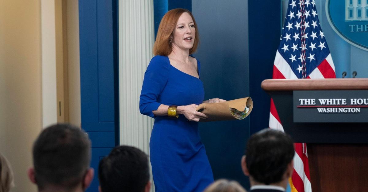 white house press secretary jen psaki heckled final briefing