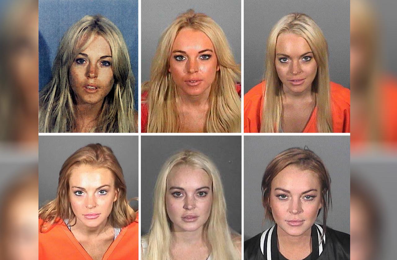 //Lindsay Lohan mug shot