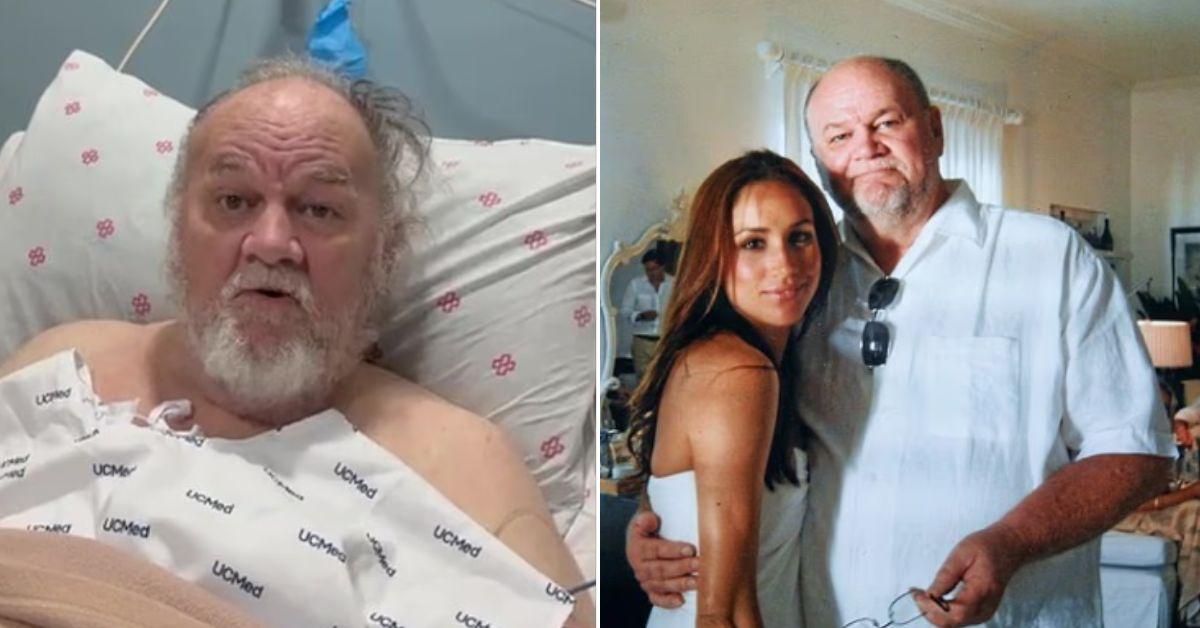meghan markle no plans see father thomas fights life leg amputation