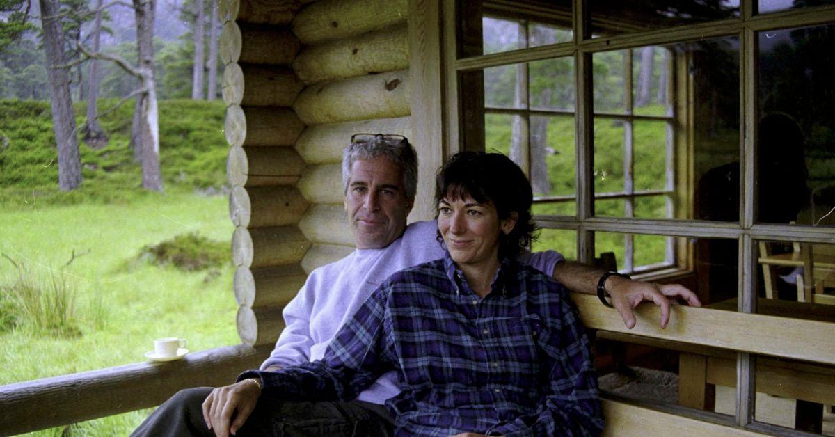 Photo of Jeffrey Epstein and Ghislaine Maxwell